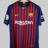 Barcelona 2018-19 Messi Home Kit (L)