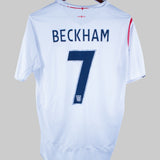 England 2006-07 Beckham Home Kit (L)