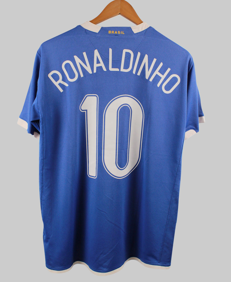 Brazil 2006 Ronaldinho Away jersey