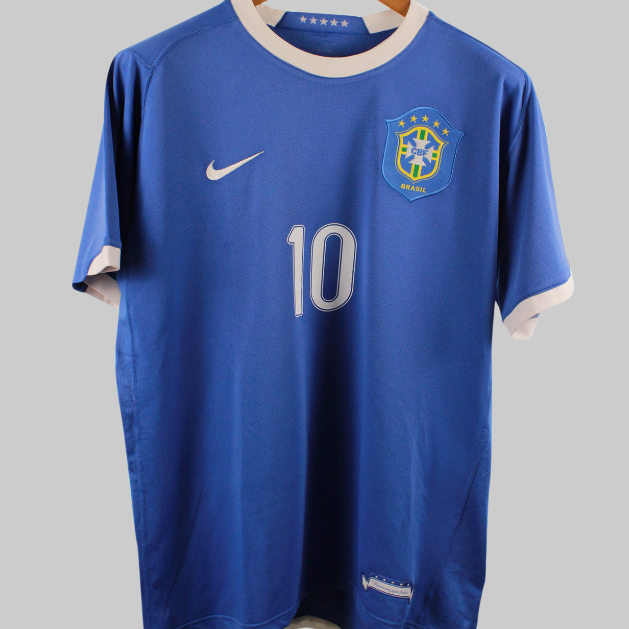 Brazil 2006 Ronaldinho Away jersey