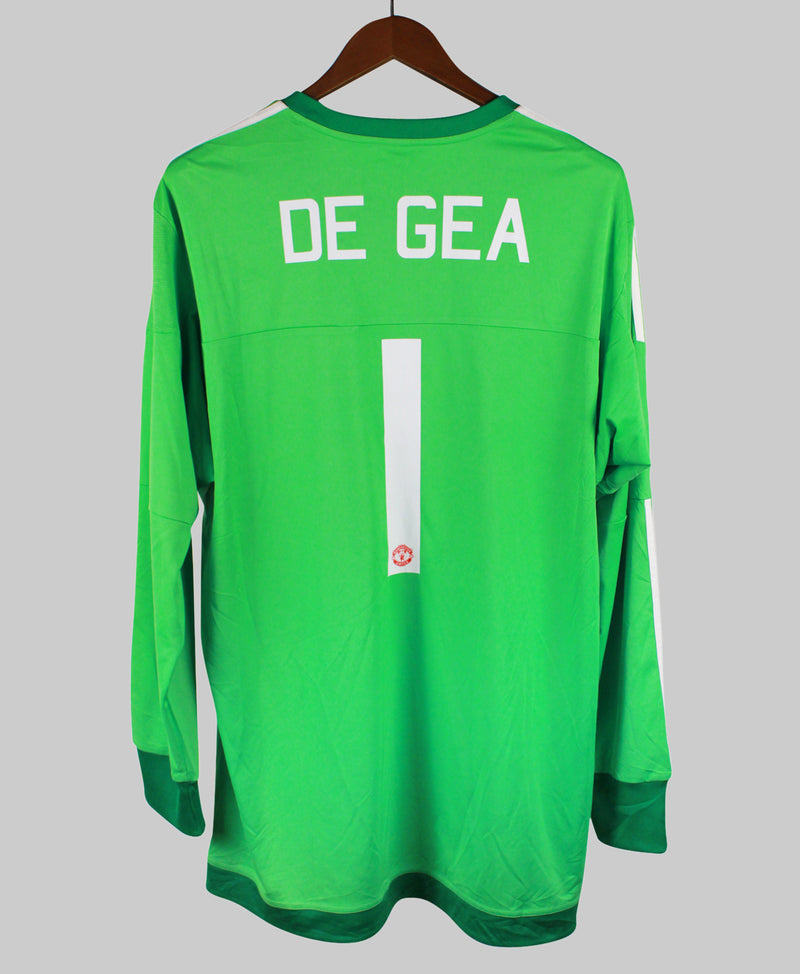 Manchester United 2015-16 De Gea Goalkeeper Home Kit (2XL)