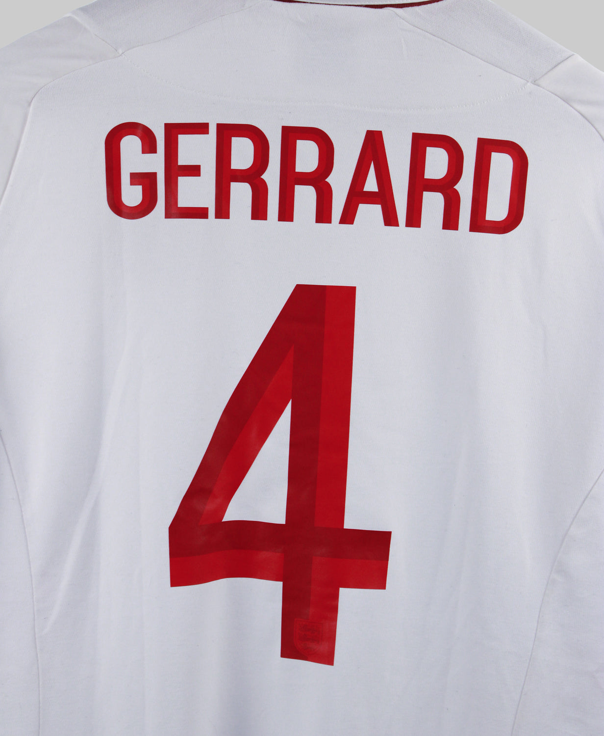 England 2012-13 Gerrard Home jersey shirt