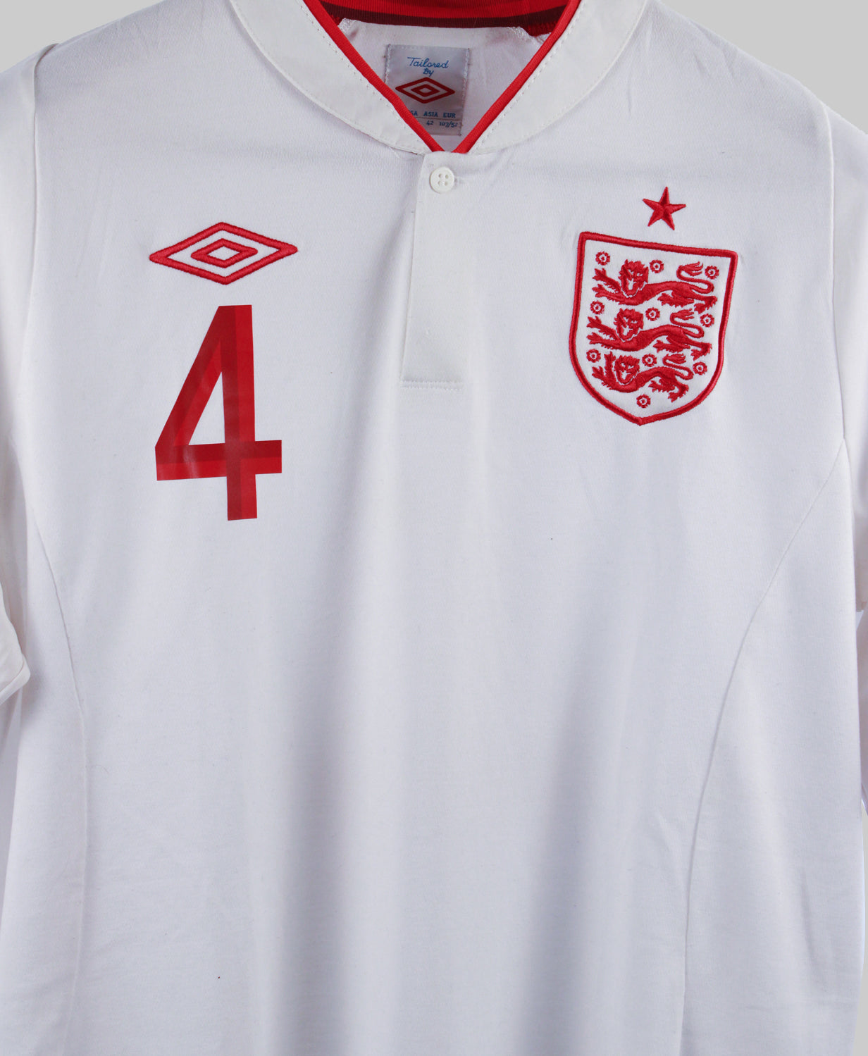 England 2012-13 Gerrard Home Jersey