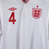 England 2012-13 Gerrard Home jersey shirt