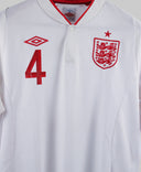 England 2012-13 Gerrard Home jersey shirt