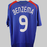 France 2008 Benzema Home Kit (L)