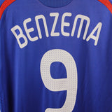 France 2008 Benzema Home Kit (L)