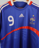 France 2008 Benzema Home Kit (L)
