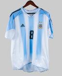 Argentina 2004-05 Riquelme Home Kit (XL)