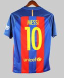 Barcelona 2016-17 Messi Home Kit (S)