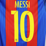 Barcelona 2016-17 Messi Home Kit (S)