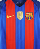Barcelona 2016-17 Messi Home Kit (S)