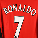 Manchester United 2003-04 Ronaldo Home Kit (XL)