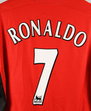 Manchester United 2003-04 Ronaldo Home Kit (XL)
