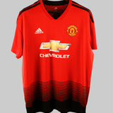 Manchester United 2018-19 Valencia Home Kit (XL)