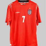 England 2004-05 Beckham Away Kit (L)