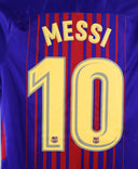 Barcelona 2017-18 Messi Home Kit (S)