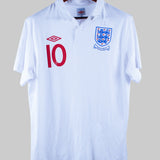 England 2010-11 Rooney Home Kit (L)