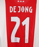 Ajax 2017-18 De Jong Home Kit (M)