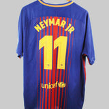 FC Barcelona 2017-18 Neymar Home Jersey