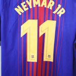 FC Barcelona 2017-18 Neymar Home Jersey