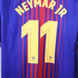 FC Barcelona 2017-18 Neymar Home Jersey