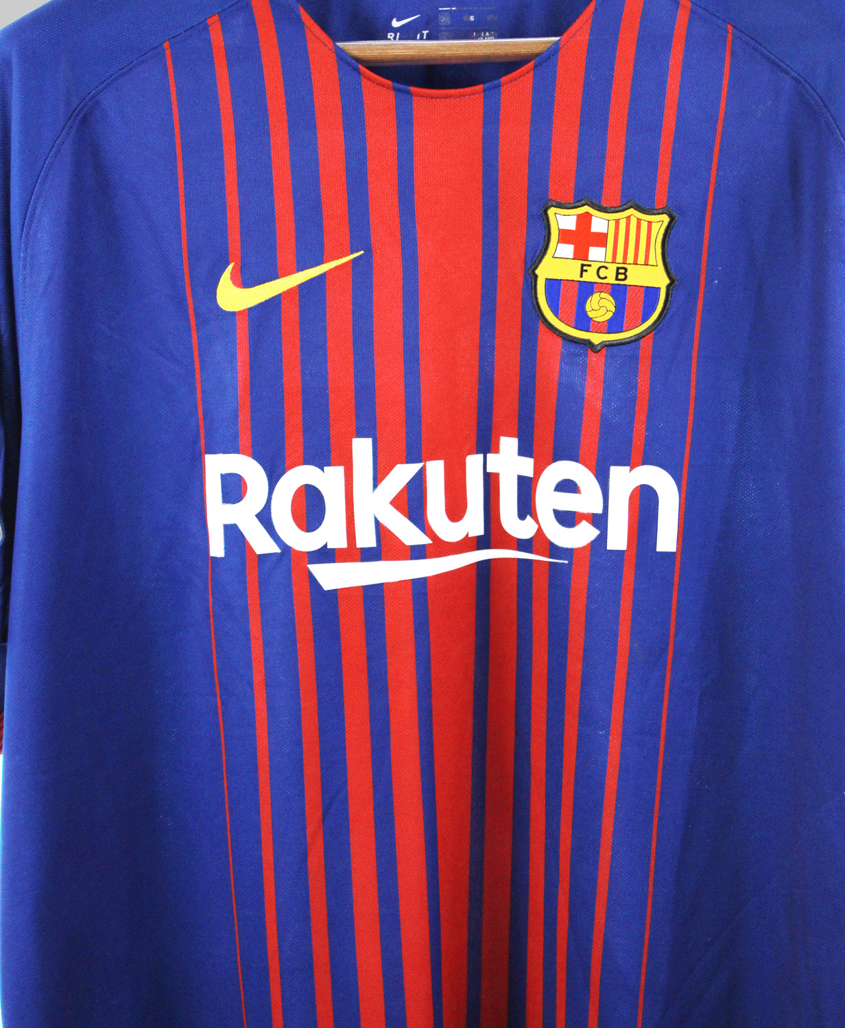 FC Barcelona 2017-18 Neymar Home Jersey