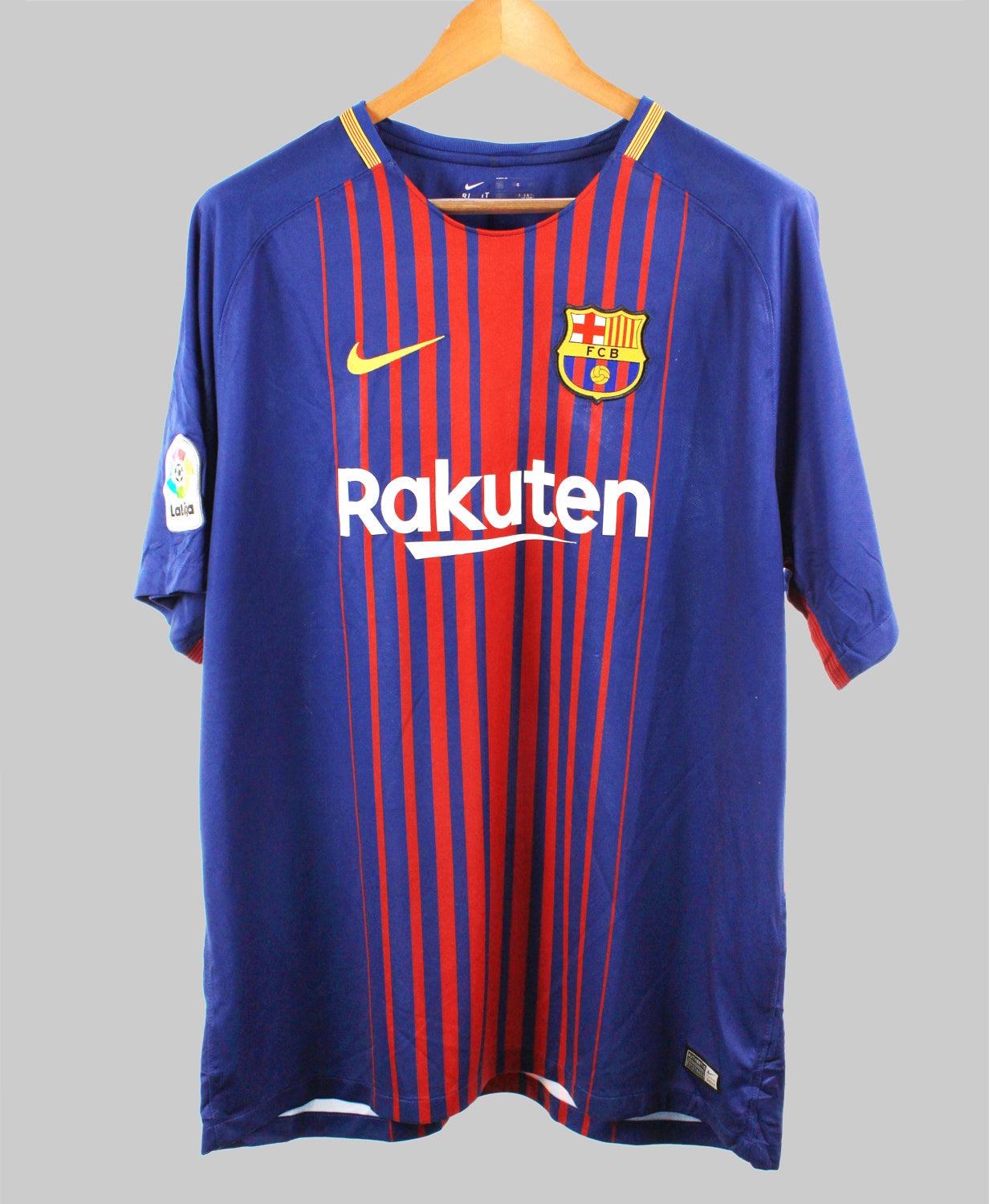 FC Barcelona 2017-18 Neymar Home Jersey