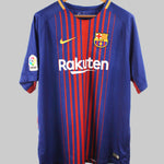 FC Barcelona 2017-18 Neymar Home Jersey