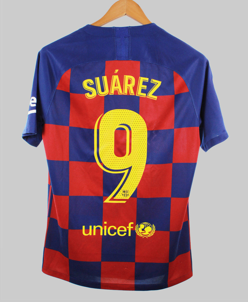 Barcelona 2019-20 Suárez Home jersey shirt