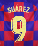 Barcelona 2019-20 Suárez Home jersey shirt