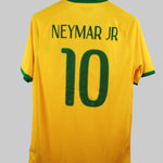 Brazil 2014 Neymar Home JERSEY shirt Kit (M)