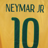 Brazil 2014 Neymar Home JERSEY shirt Kit (M)