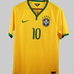 Brazil 2014 Neymar Home JERSEY shirt Kit (M)