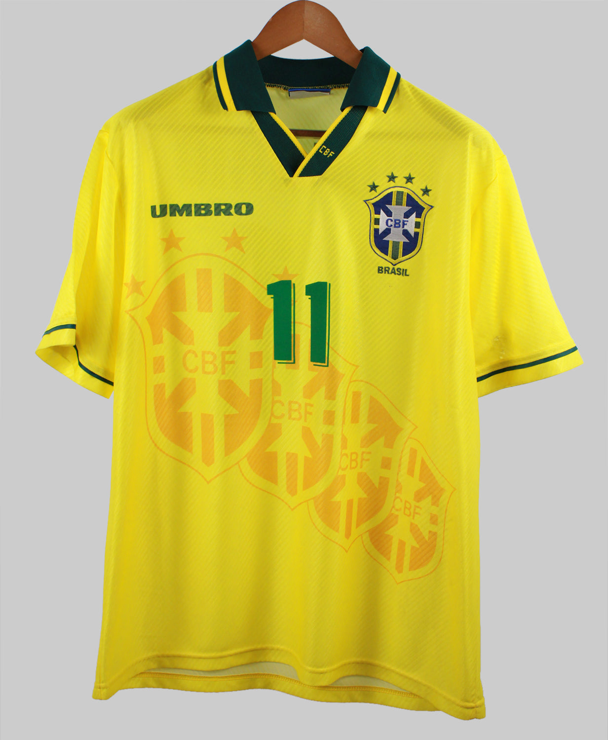 Brazil 1996 Romario Home Kit (L)