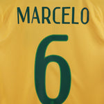 Brazil 2014 Marcelo Home jersey shirt