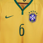 Brazil 2014 Marcelo Home jersey shirt