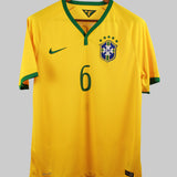 Brazil 2014 Marcelo Home jersey shirt