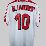 Denmark 1998 M. Laudrup Away Jersey