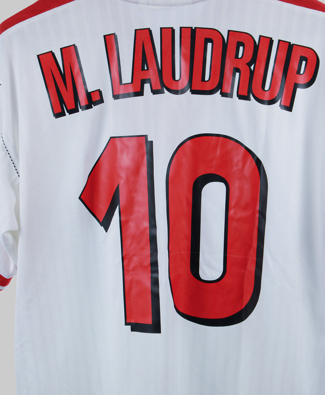 Denmark 1998 M. Laudrup Away Jersey