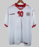 Denmark 1998 M. Laudrup Away Jersey