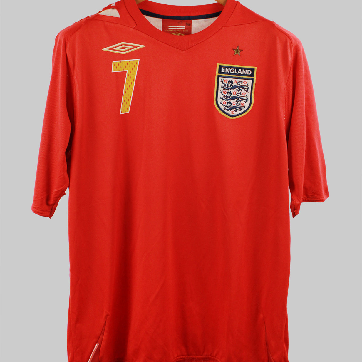 England 2006 Beckham Away jersey shirt