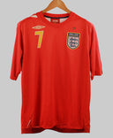 England 2006 Beckham Away jersey shirt