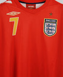 England 2006 Beckham Away jersey shirt