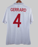 England 2010 Gerrard Home Kit (L)