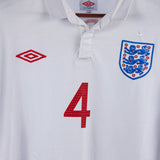England 2010 Gerrard Home Kit (L)