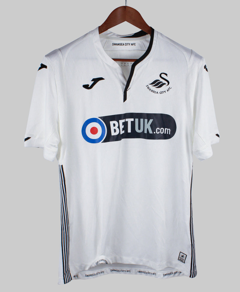 Swansea City 2018-19  Home Kit (L)
