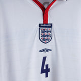 England 2003-04 Gerrard Home Kit  (2XL)