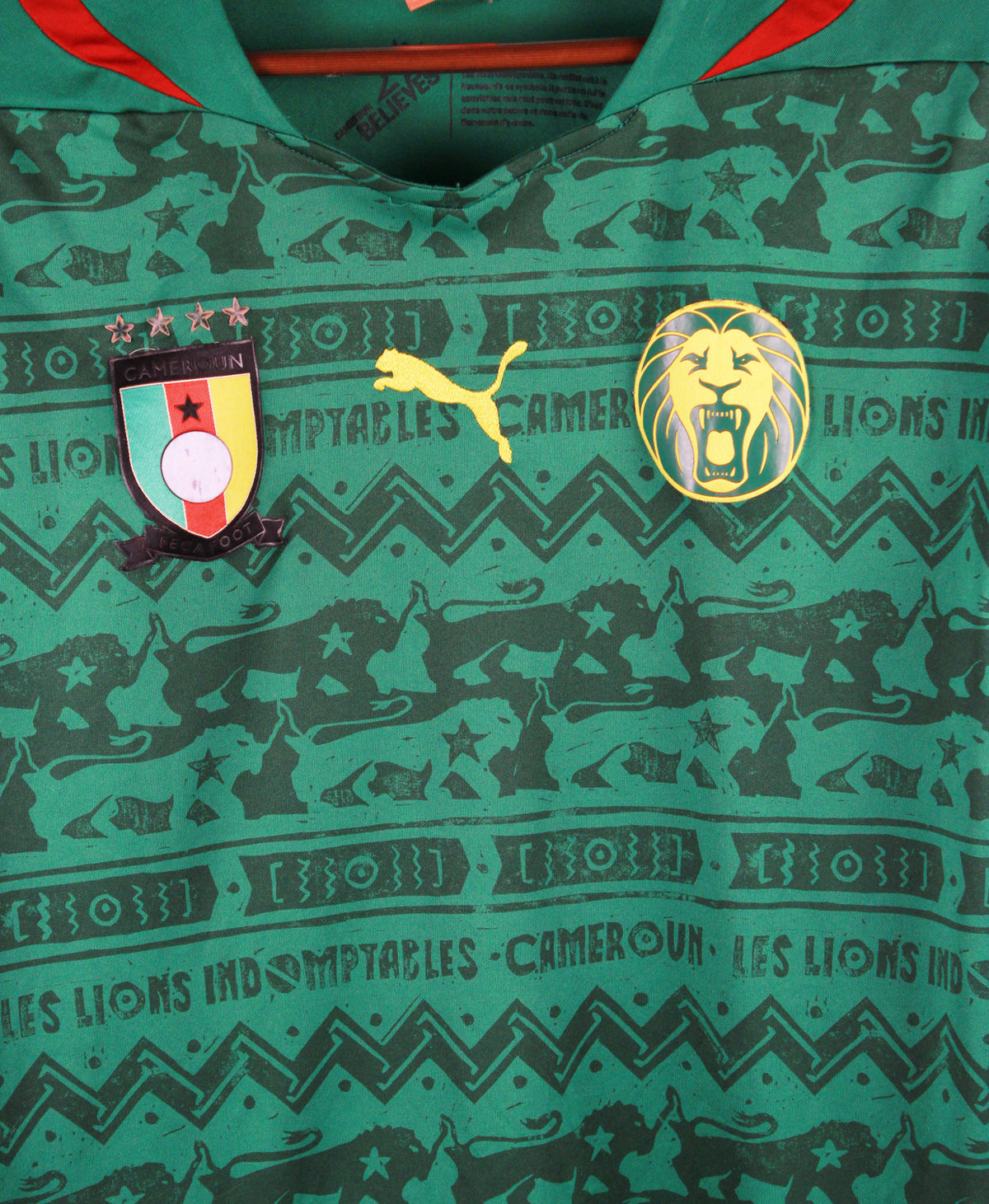 Cameroon 2014-15  Home Kit (L)