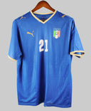 Italy 2008-09 Pirlo Home Kit  (L)